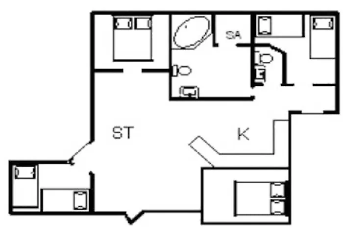 6 Person In Hvide Sande Casa vacanze Havrvig